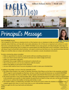 K-6 Newsletter 11-8-24